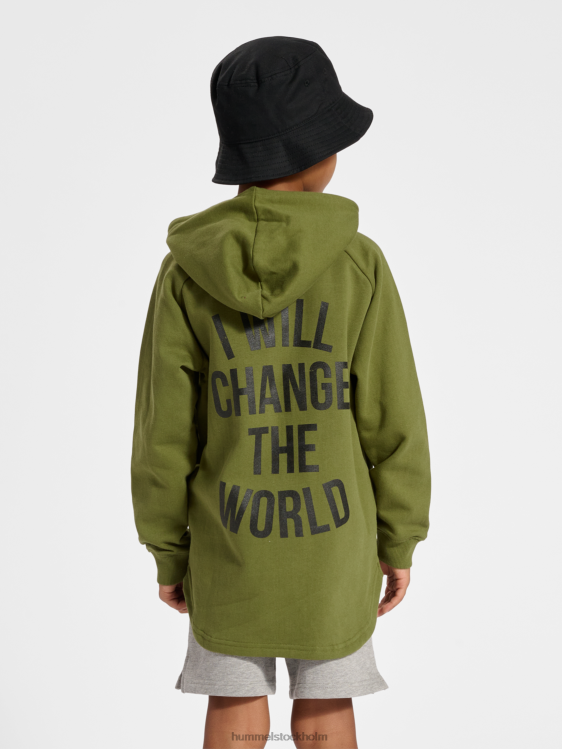 se Hummel barn stsmonterey hoodie LL40V4937 \"luvtröja\"