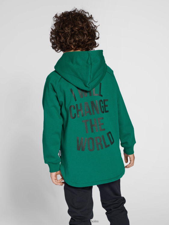 se Hummel barn stsmonterey hoodie LL40V5498 "luvtröja"