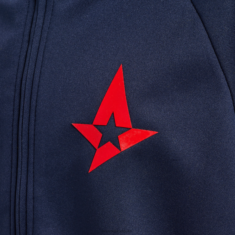 se Hummel barn astralis 21/22 legacy poly jkt LL40V5886 \"astralis 21/22 jacka med dragkedja\"
