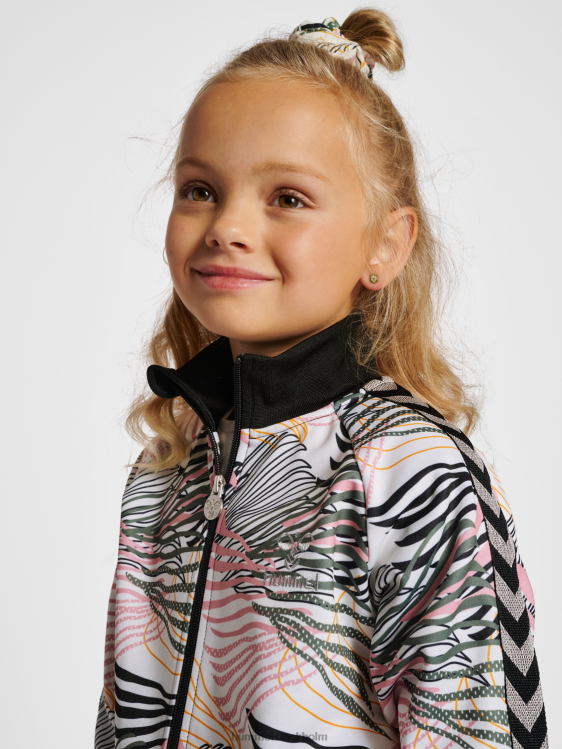 se Hummel barn hmlalicia jacka med dragkedja LL40V4756 \"jacka med dragkedja\"
