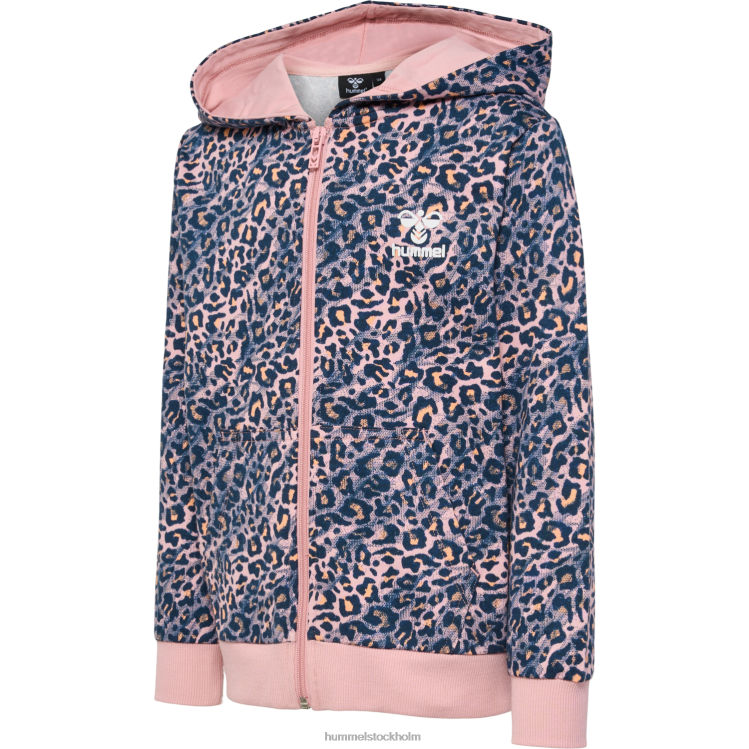 se Hummel barn hmlfsk smile zip jacka LL40V5409 "jacka med dragkedja"