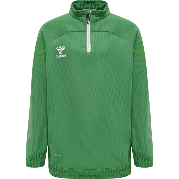 se Hummel barn hmllead halv zip LL40V6694 \"jacka med halv dragkedja\"