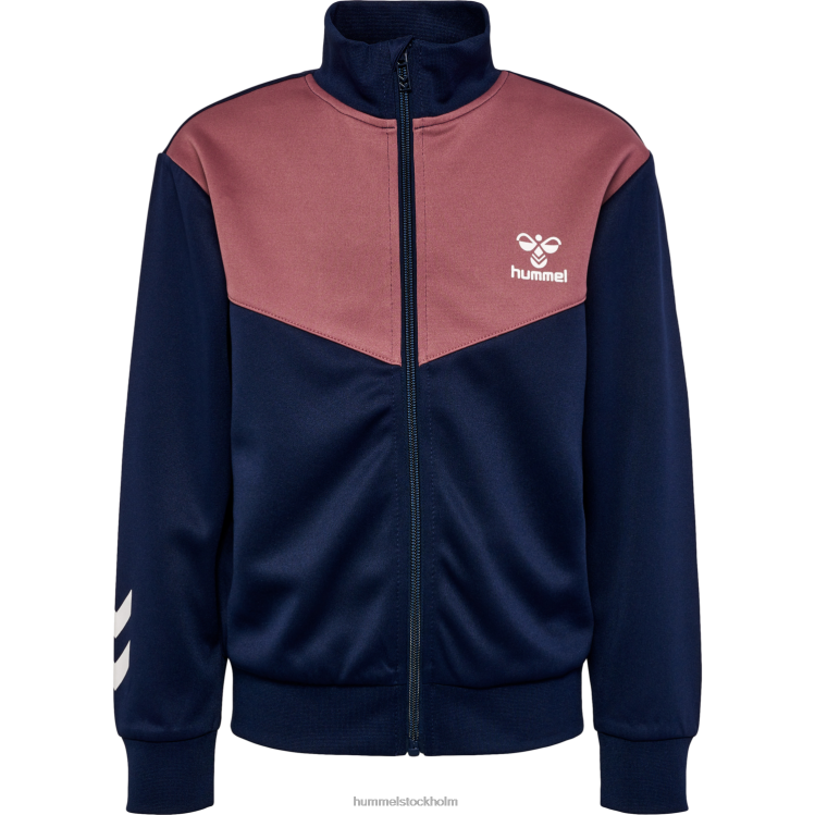 se Hummel barn hmlmolin jacka med dragkedja LL40V5258 \"jackor med zip\"