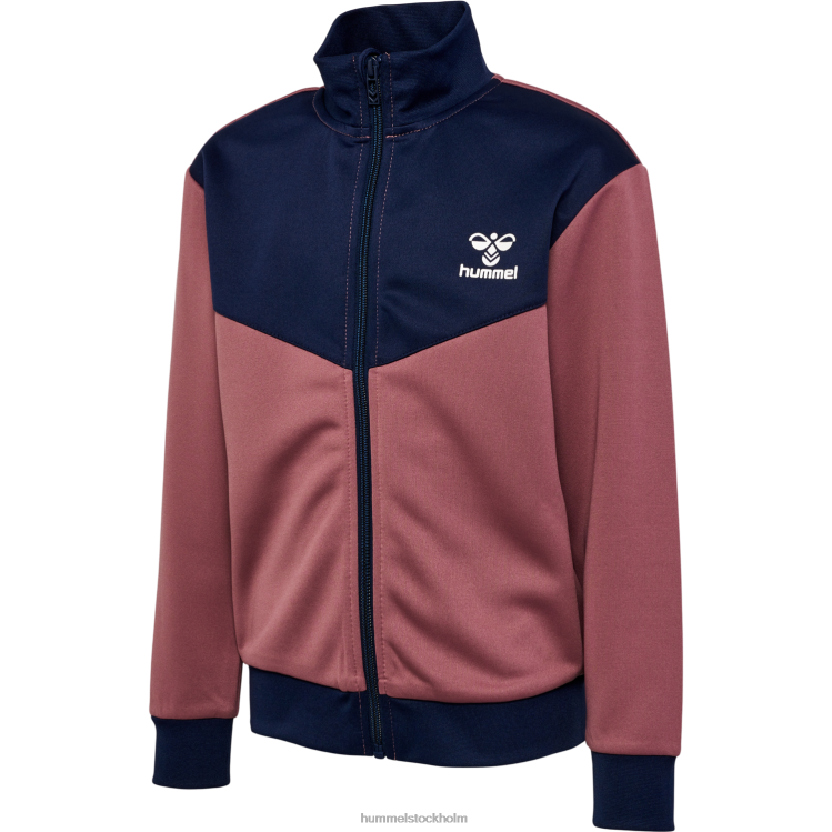 se Hummel barn hmlmolin jacka med dragkedja LL40V6048 "jackor med zip"