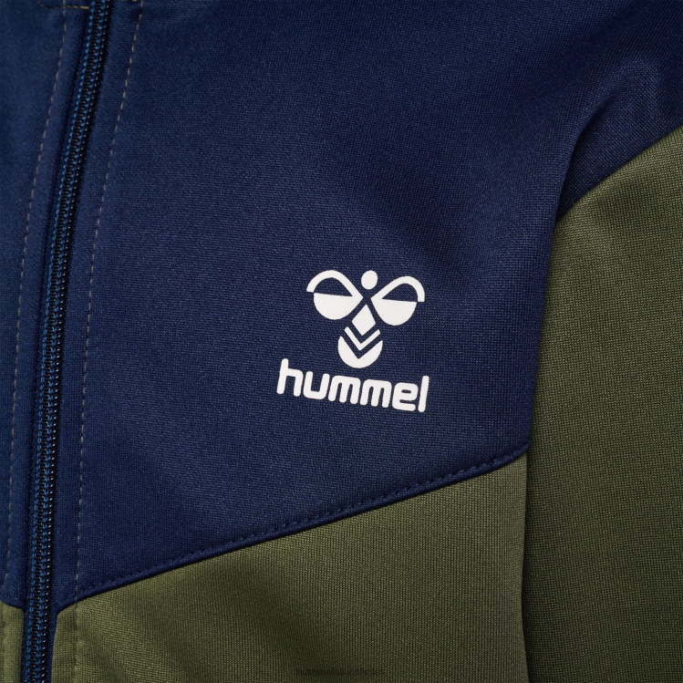se Hummel barn hmlmolin jacka med dragkedja LL40V6283 \"jackor med zip\"