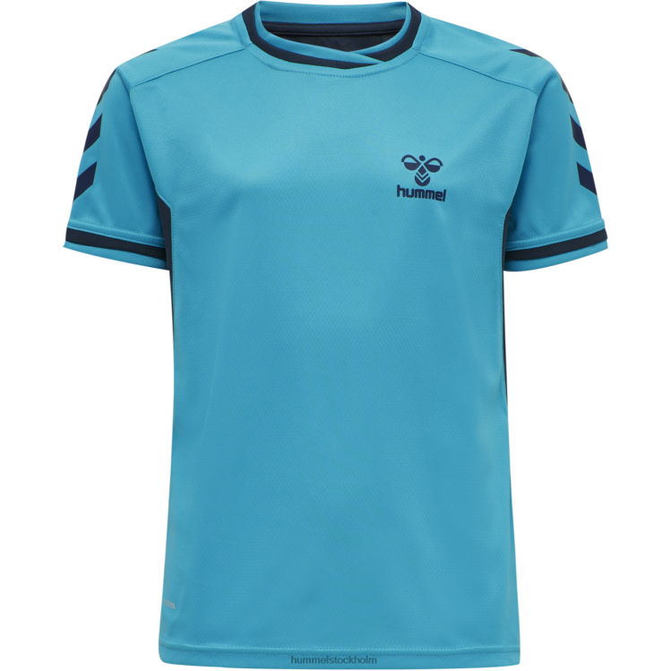 se Hummel barn hmlaction poly jersey s/s LL40V6586 \"sporttröja\"