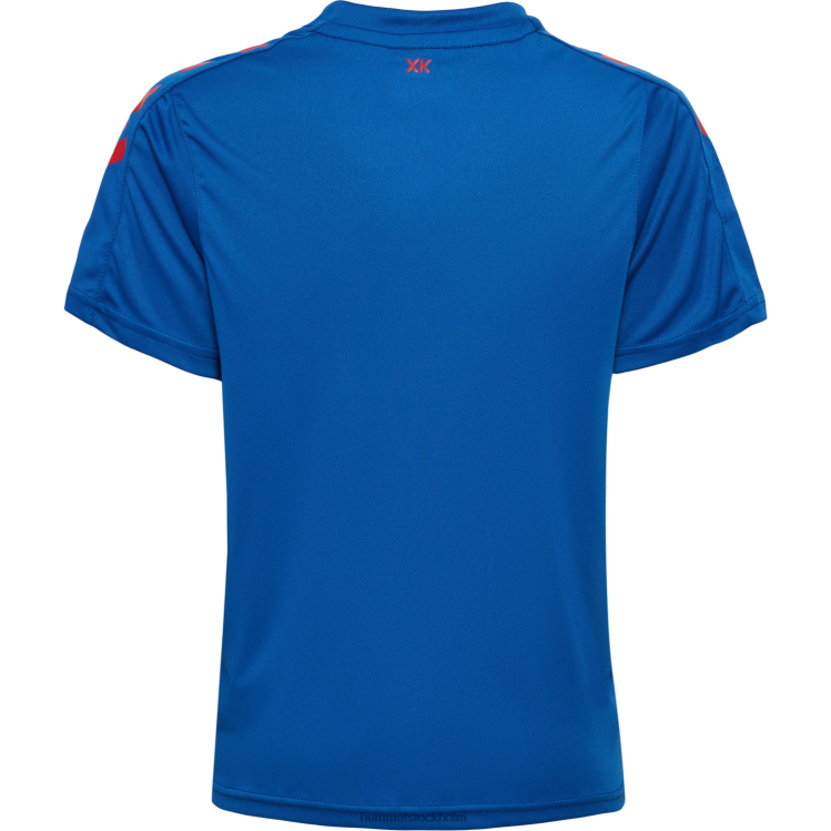 se Hummel barn hmlcore xk randig tröja s/s LL40V4870 \"kortärmad tröja\"