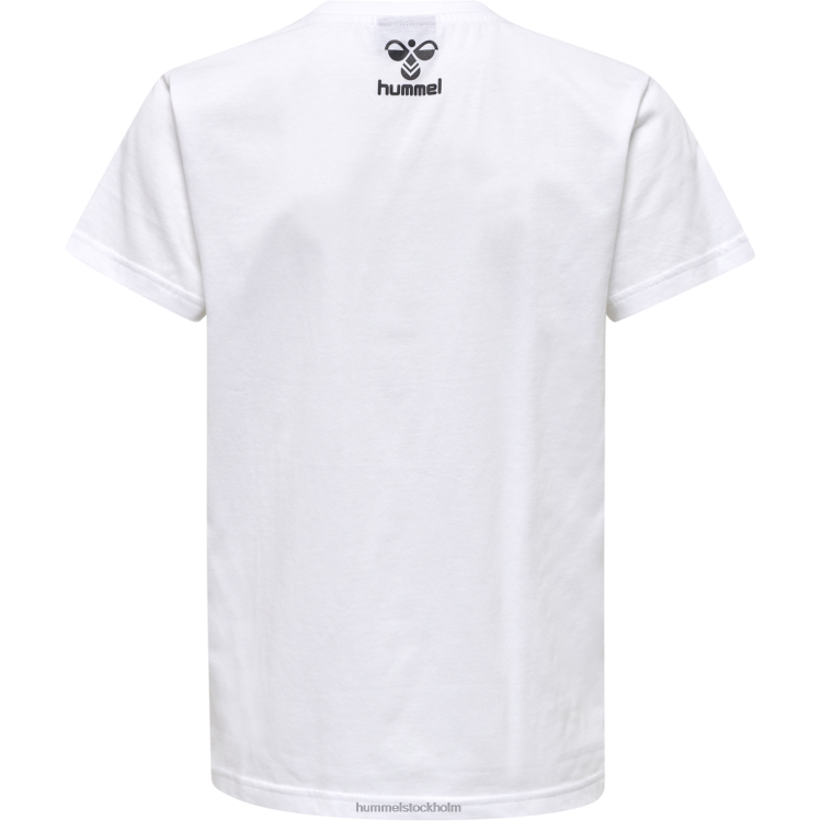 se Hummel barn hmloffgrid bomullsjersey s/s LL40V5279 \"kortärmad tröja\"