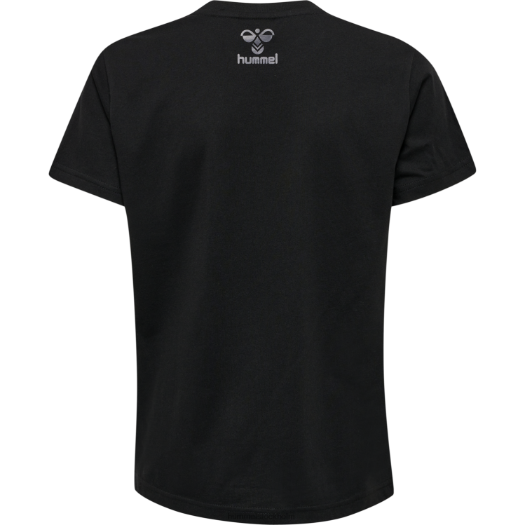 se Hummel barn hmloffgrid bomullsjersey s/s LL40V5457 \"kortärmad tröja\"