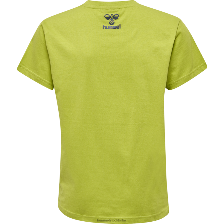 se Hummel barn hmloffgrid bomullsjersey s/s LL40V5684 \"kortärmad tröja\"