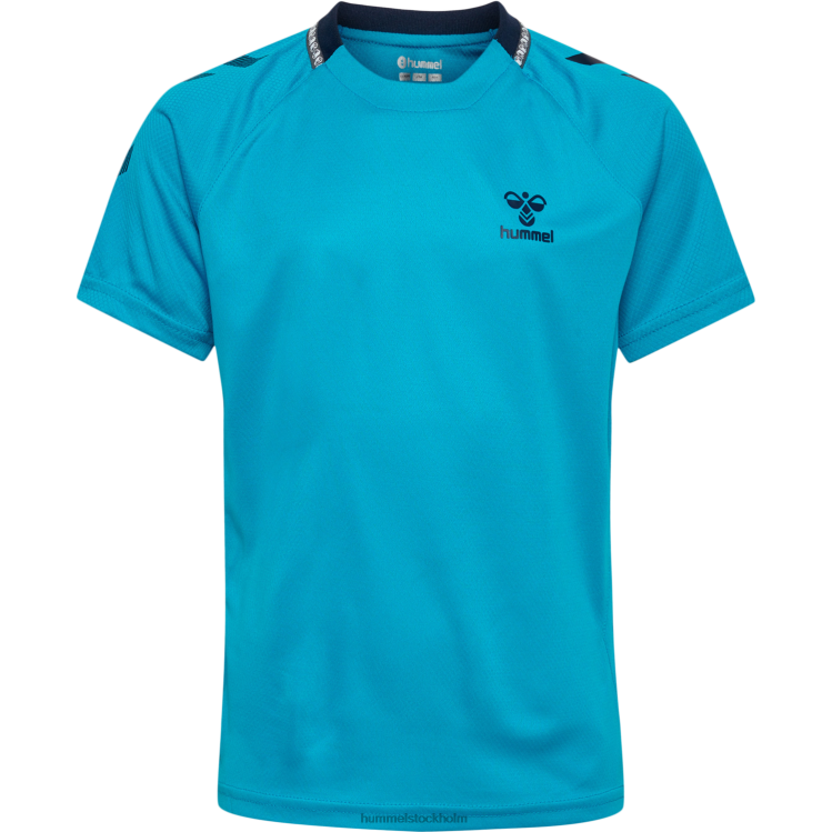 se Hummel barn hmlongrid poly jersey s/s LL40V5452 \"kortärmad tröja\"