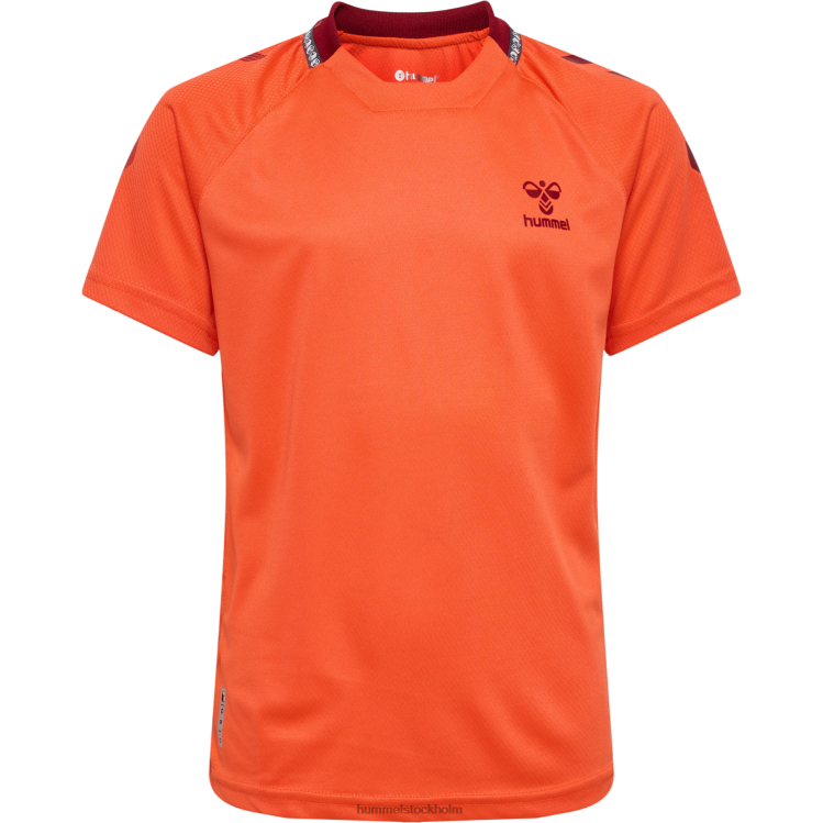 se Hummel barn hmlongrid poly jersey s/s LL40V5568 \"kortärmad tröja\"