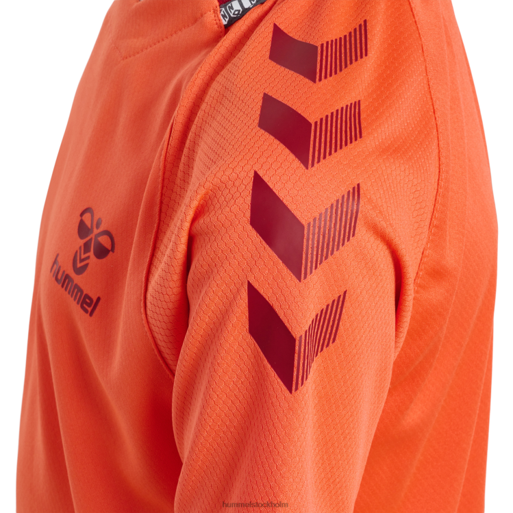 se Hummel barn hmlongrid poly jersey s/s LL40V5568 \"kortärmad tröja\"