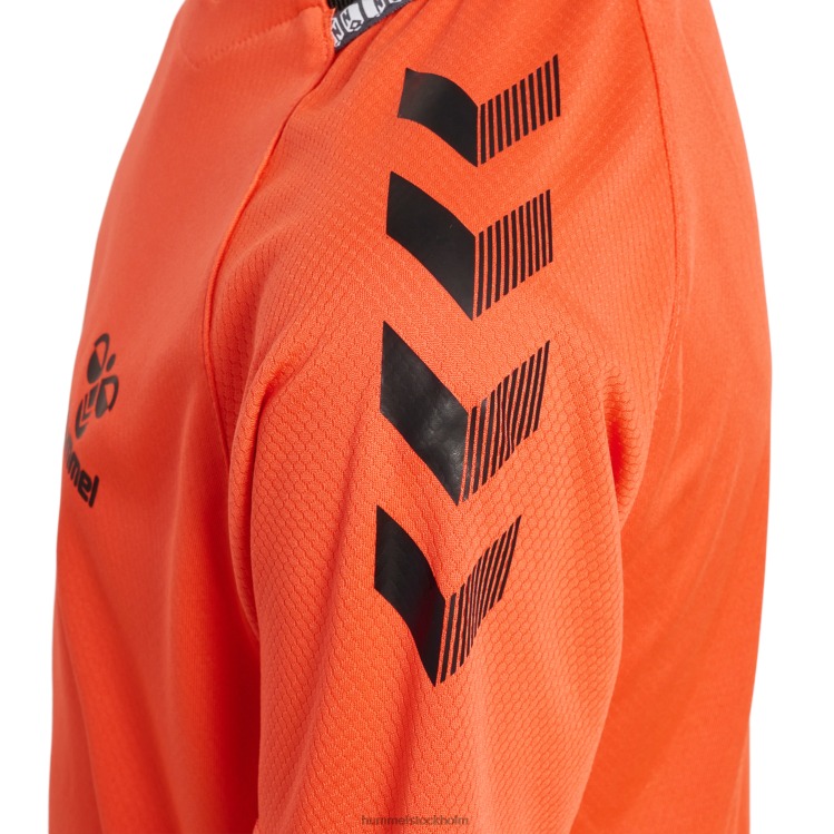 se Hummel barn hmlongrid poly jersey s/s LL40V5932 \"kortärmad tröja\"