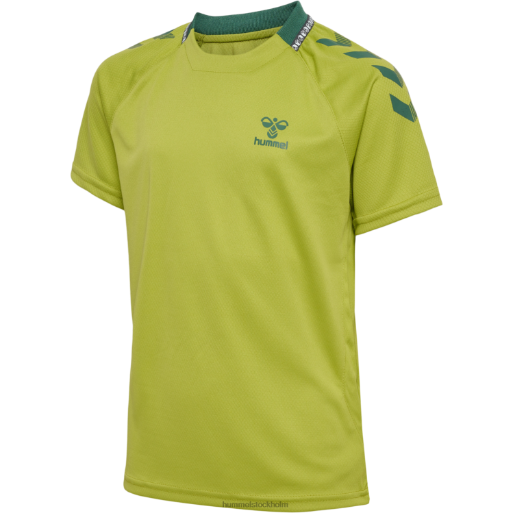 se Hummel barn hmlongrid poly jersey s/s LL40V5946 \"kortärmad tröja\"