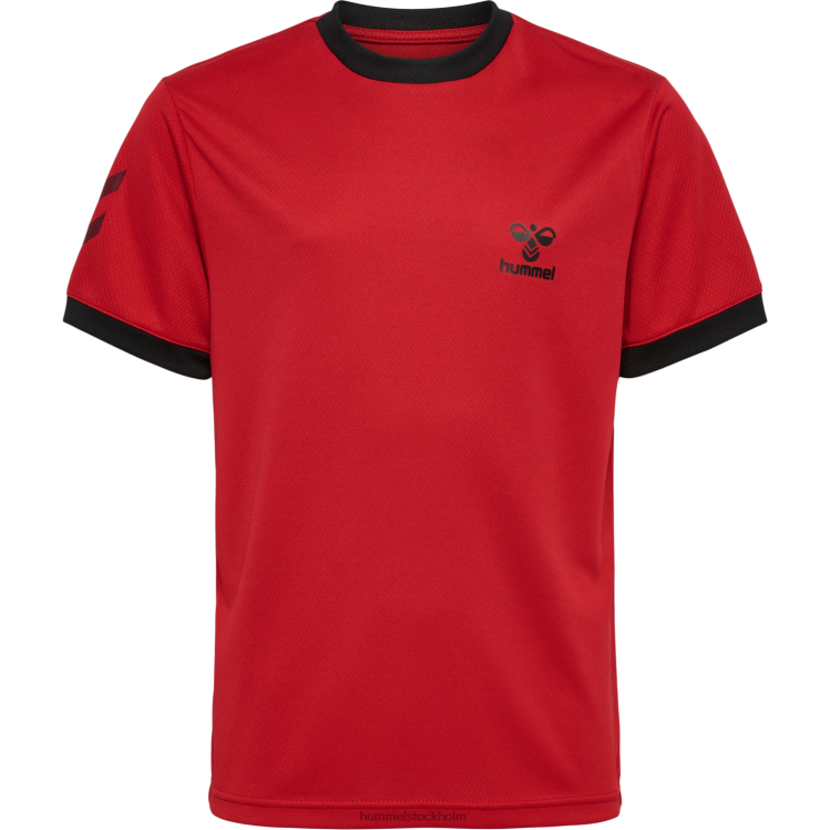 se Hummel barn hmlq4 poly jersey s/s LL40V5164 \"jersey\"