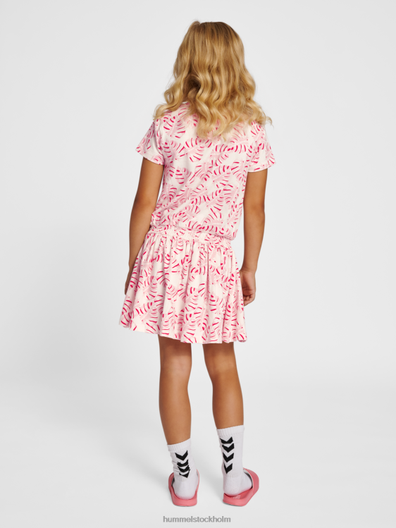 se Hummel barn hmlalexa klänning s/s LL40V4796 \"kortärmad klänning\"
