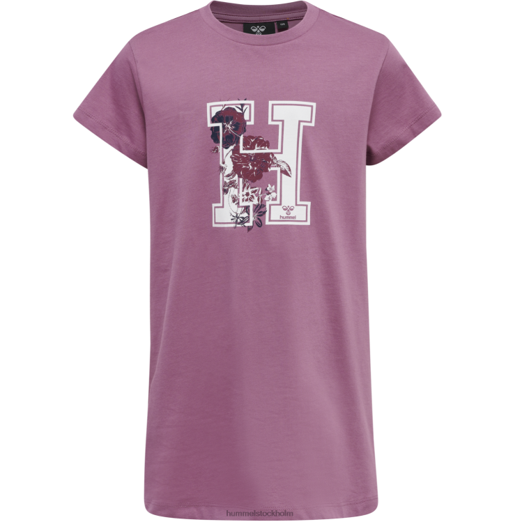 se Hummel barn hmlarchitecture t-shirt klänning s/s LL40V5587 \"t-shirt klänning\"