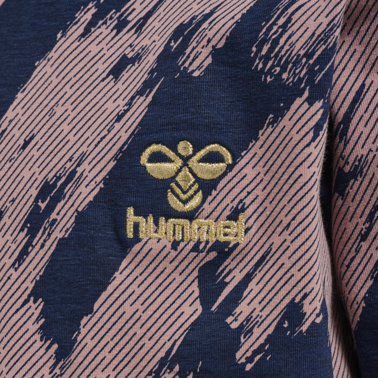 se Hummel barn hmlemerson klänning l/s LL40V5883 \"klänning med dragsko\"
