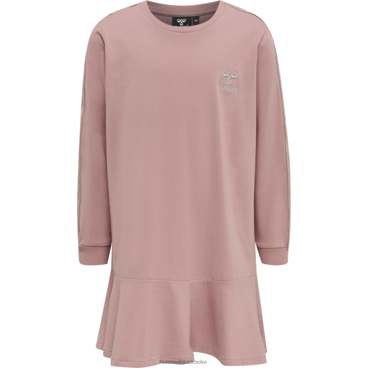 se Hummel barn hmlevelyn klänning l/s LL40V5172 \"klänning\"