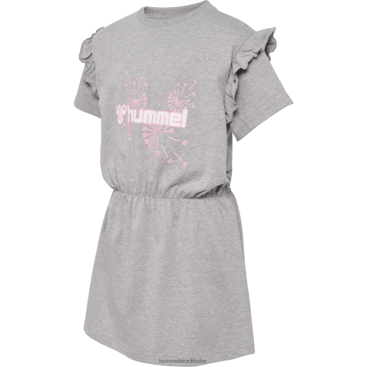 se Hummel barn hmljasmin klänning s/s LL40V4995 "klänning med volang"