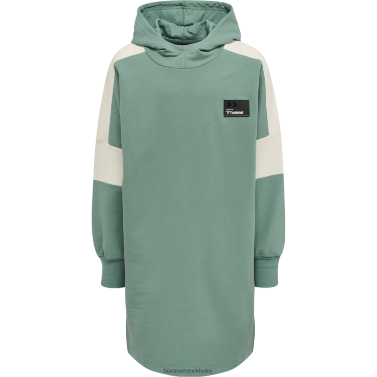 se Hummel barn hmlmarlee hoodie klänning LL40V5481 \"hoodie klänning\"