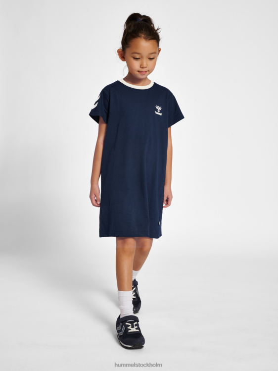 se Hummel barn hmlmille t-shirt klänning s/s LL40V4885 "t-shirt klänning"