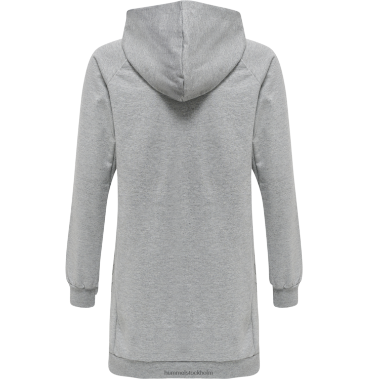 se Hummel barn hmlmove rutnät sweatdress i bomull LL40V5591 \"tröja i bomullsblandning\"