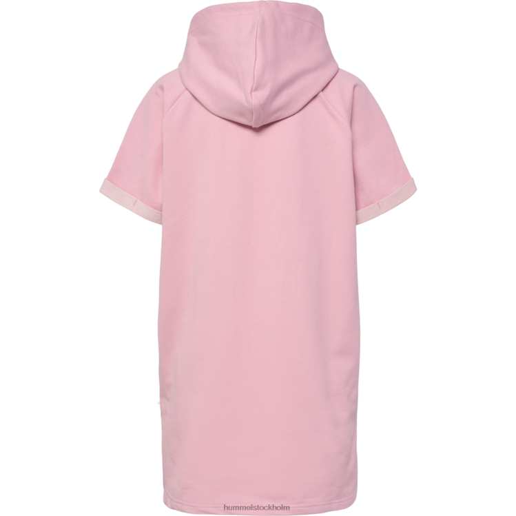 se Hummel barn hmlnaja hoodie klänning s/s LL40V4763 \"hoodie klänning\"