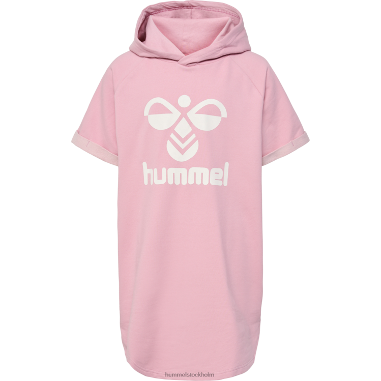 se Hummel barn hmlnaja hoodie klänning s/s LL40V4763 \"hoodie klänning\"