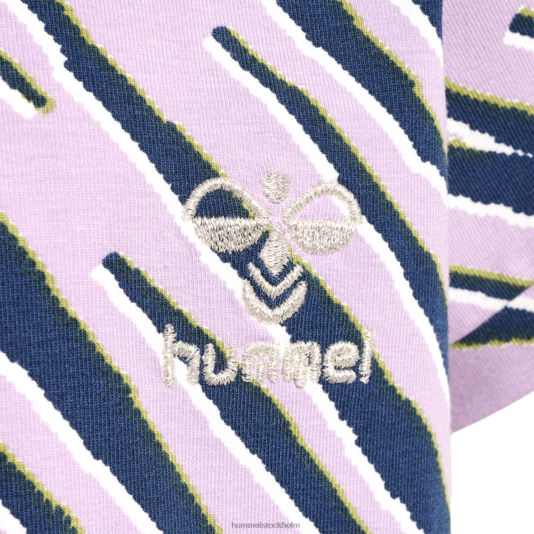 se Hummel barn hmlrushy aop klänning s/s LL40V5724 \"klänning\"