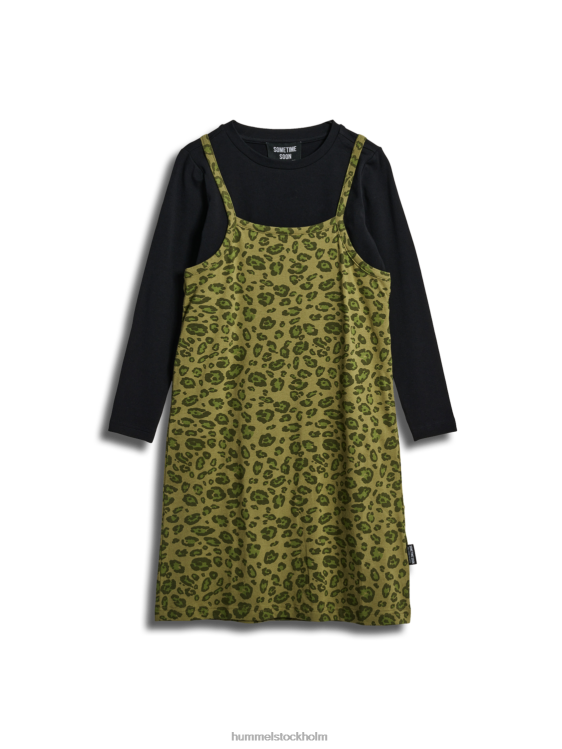 se Hummel barn stsanna klänning LL40V5161 "t-shirt klänning"