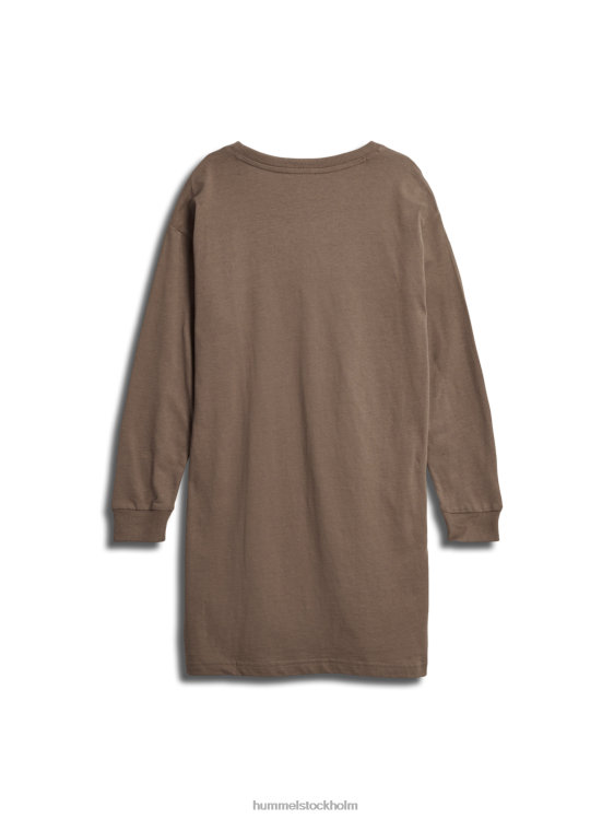 se Hummel barn stsmaggie klänning l/s LL40V5419 \"lös klänning\"