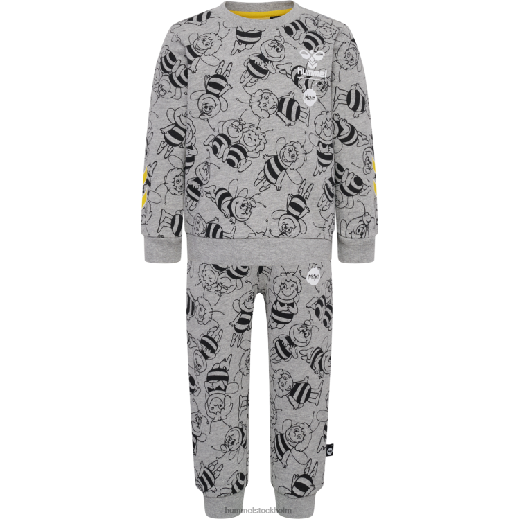 se Hummel barn hmlmaya aop crewsuit LL40V5589 "Maya the bee crewsuit"