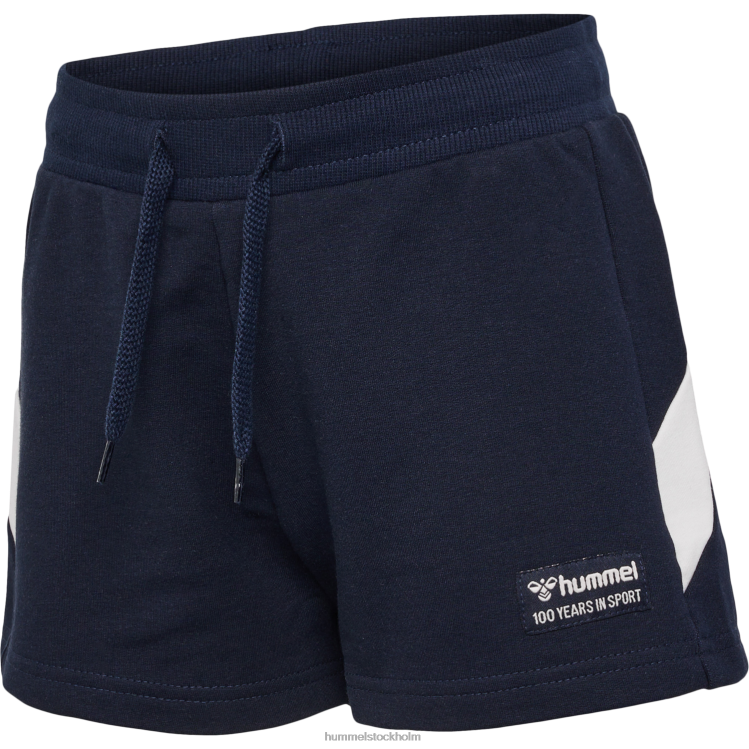 se Hummel barn hmlluana shorts LL40V4805 "shorts i ekologisk bomull"