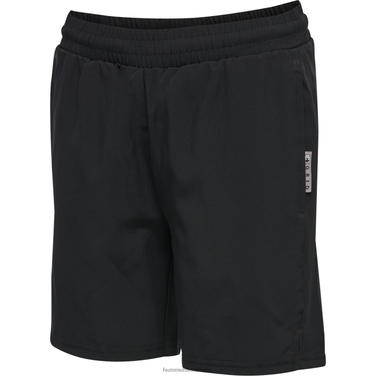 se Hummel barn hmlmove grid vävda shorts LL40V5034 "sportiga shorts"