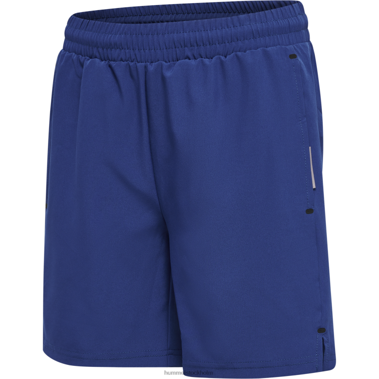 se Hummel barn hmlmove grid vävda shorts LL40V5042 "sportiga shorts"