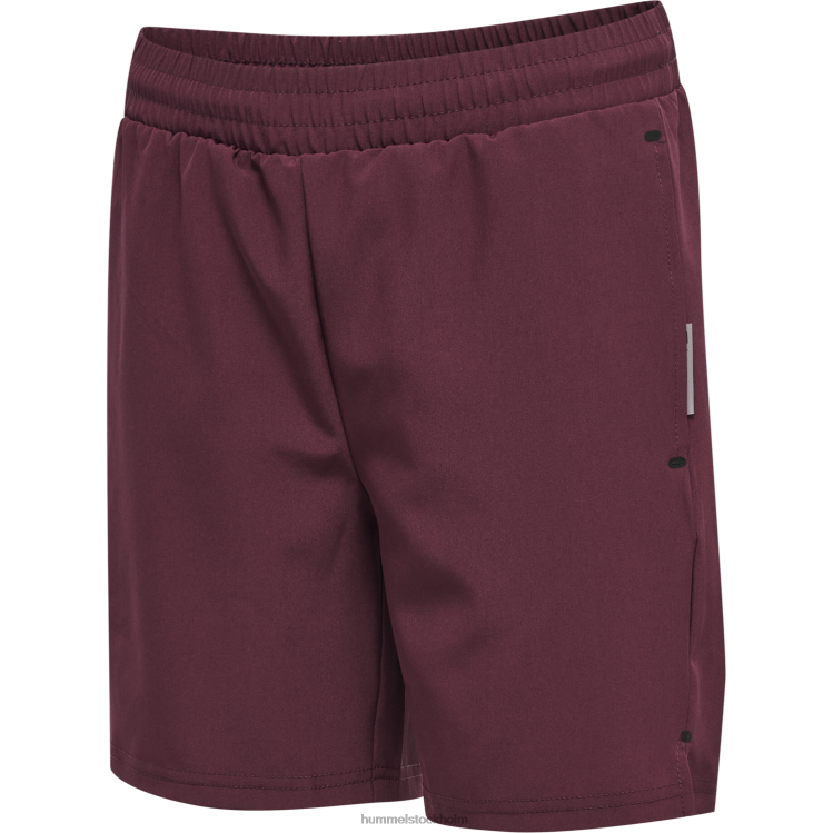 se Hummel barn hmlmove grid vävda shorts LL40V5045 "sportiga shorts"