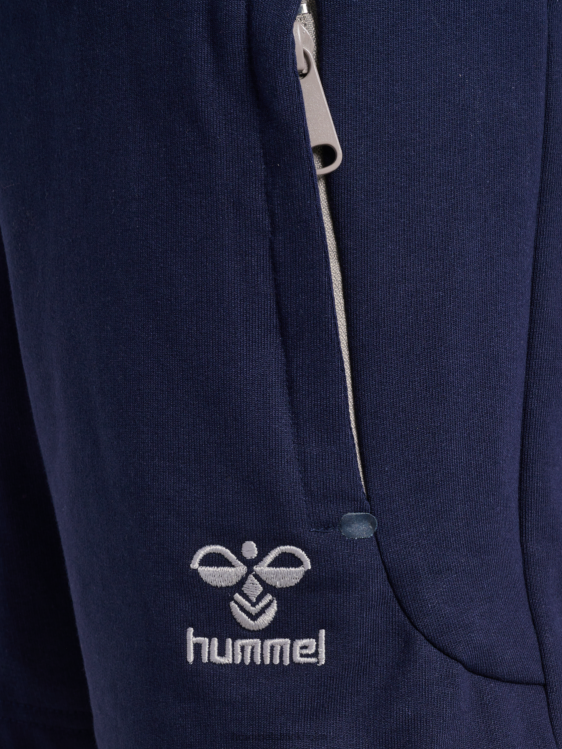 se Hummel barn hmlmove rutnätsshorts i bomull LL40V5319 \"shorts i bomullsblandning\"