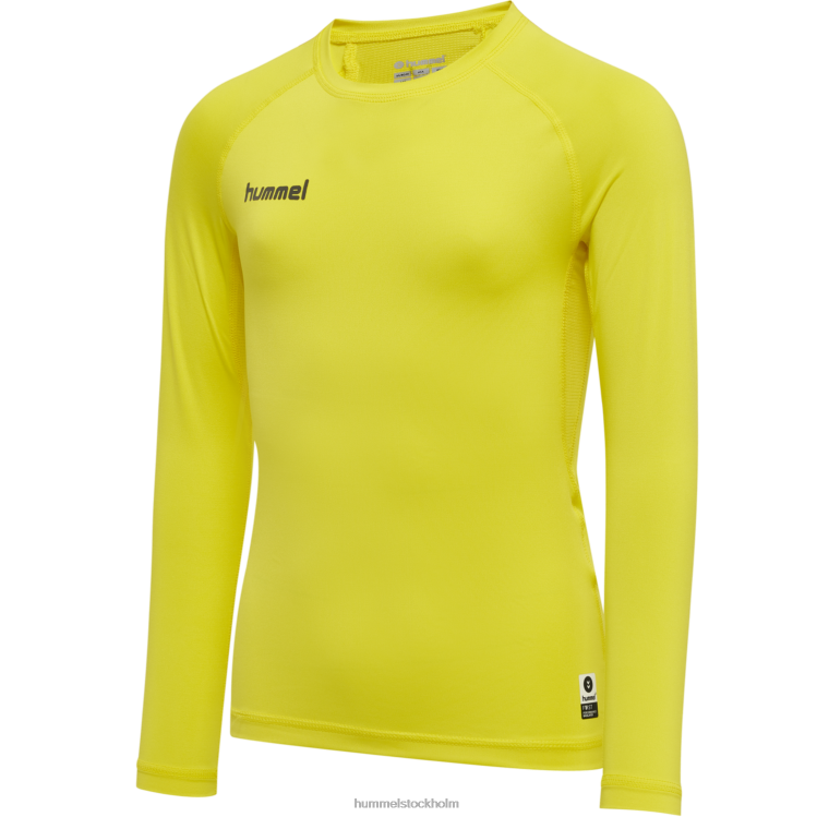 se Hummel barn hml first performance jers l/s LL40V6714 "långärmad t-shirt"