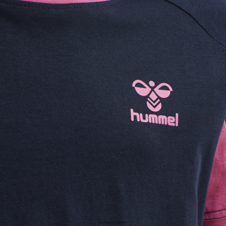 se Hummel barn hmlaction t-shirt i bomull LL40V6759 \"kortärmad t-shirt\"