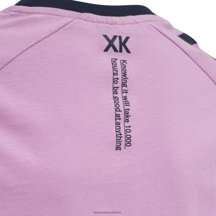 se Hummel barn hmlaction t-shirt i bomull LL40V6763 \"kortärmad t-shirt\"