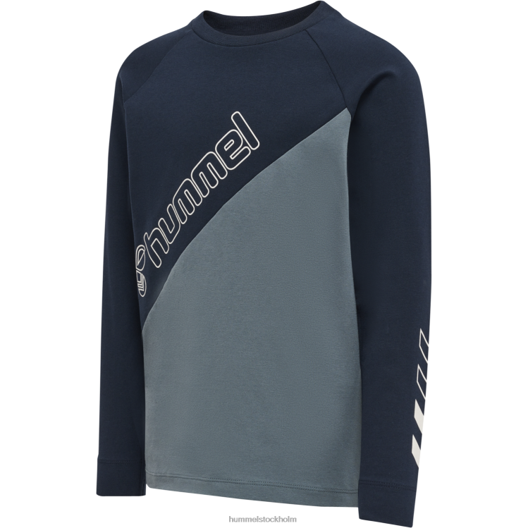 se Hummel barn hmlaxel t-shirt l/s LL40V5867 "långärmad t-shirt"