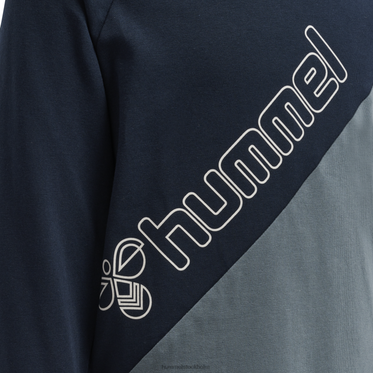 se Hummel barn hmlaxel t-shirt l/s LL40V5867 \"långärmad t-shirt\"