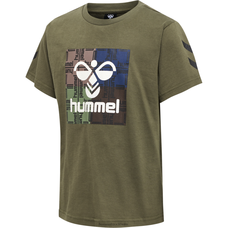 se Hummel barn hmlbodhi t-shirt s/s LL40V5985 "t-shirt"