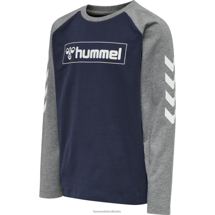 se Hummel barn hmlbox t-shirt l/s LL40V6172 "långärmad t-shirt"