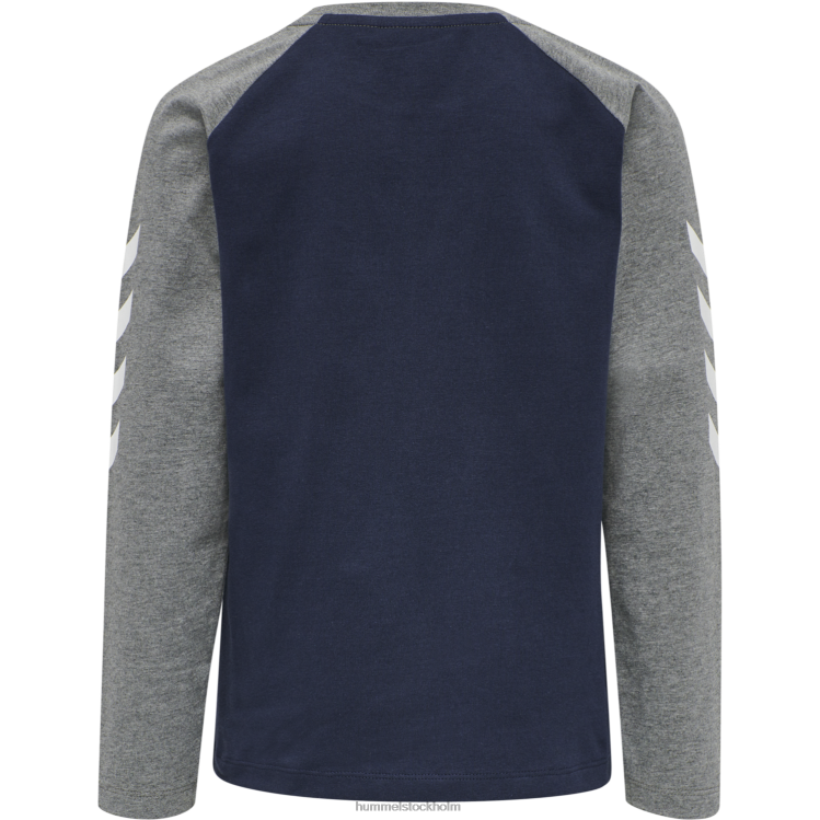 se Hummel barn hmlbox t-shirt l/s LL40V6172 \"långärmad t-shirt\"