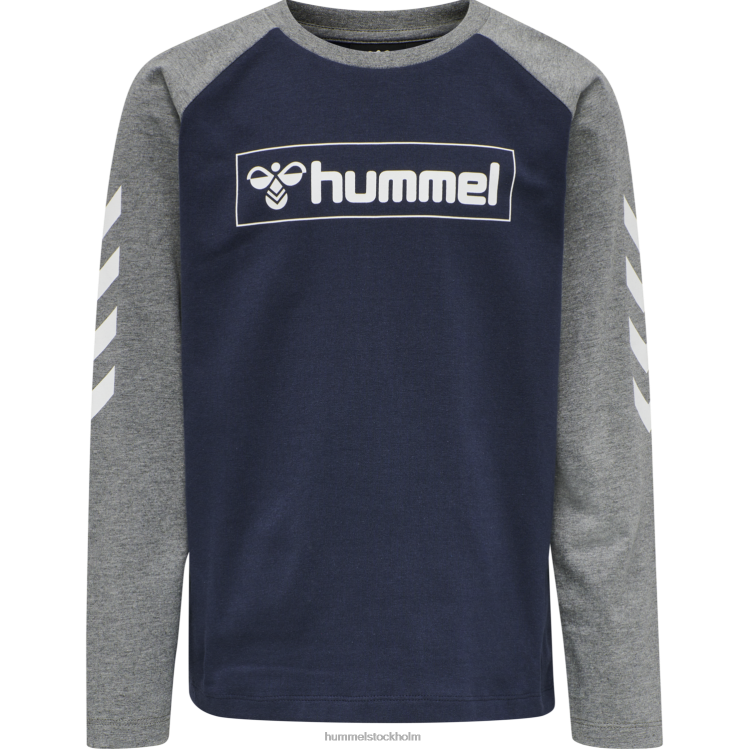 se Hummel barn hmlbox t-shirt l/s LL40V6172 \"långärmad t-shirt\"