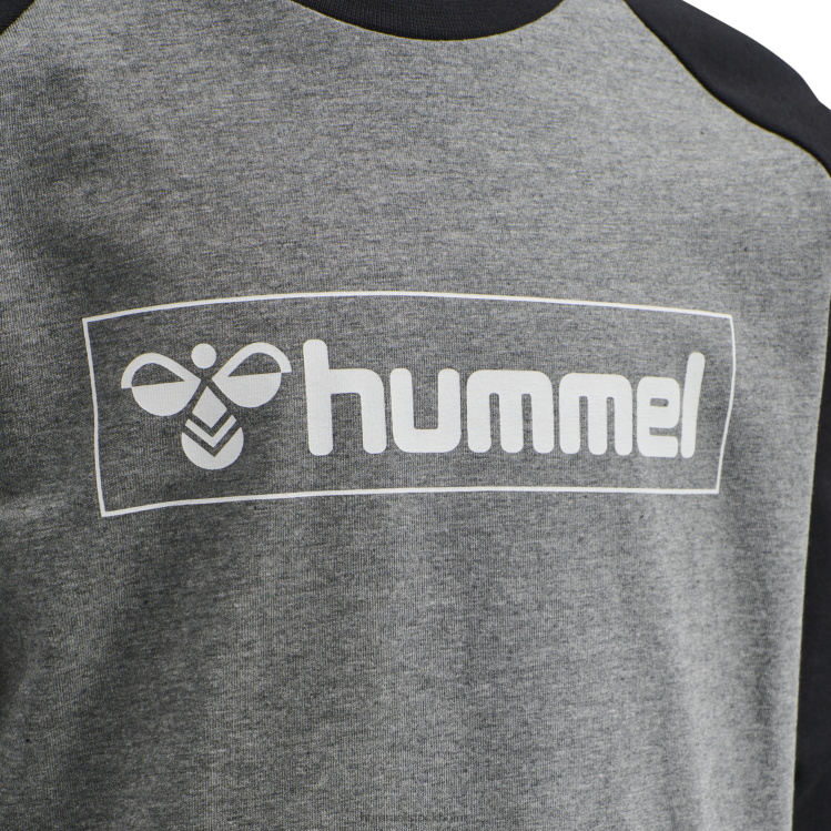 se Hummel barn hmlbox t-shirt l/s LL40V6427 \"långärmad t-shirt\"