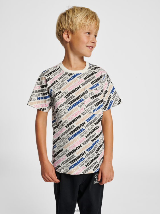 se Hummel barn hmlcaleb t-shirt s/s LL40V4795 "bomull t-shirt"